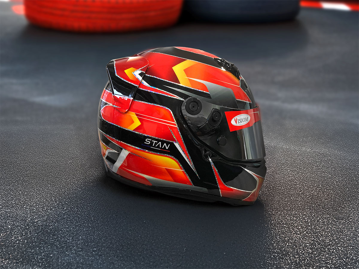 Arai SK6 – modèle CUSTOM pour Stan