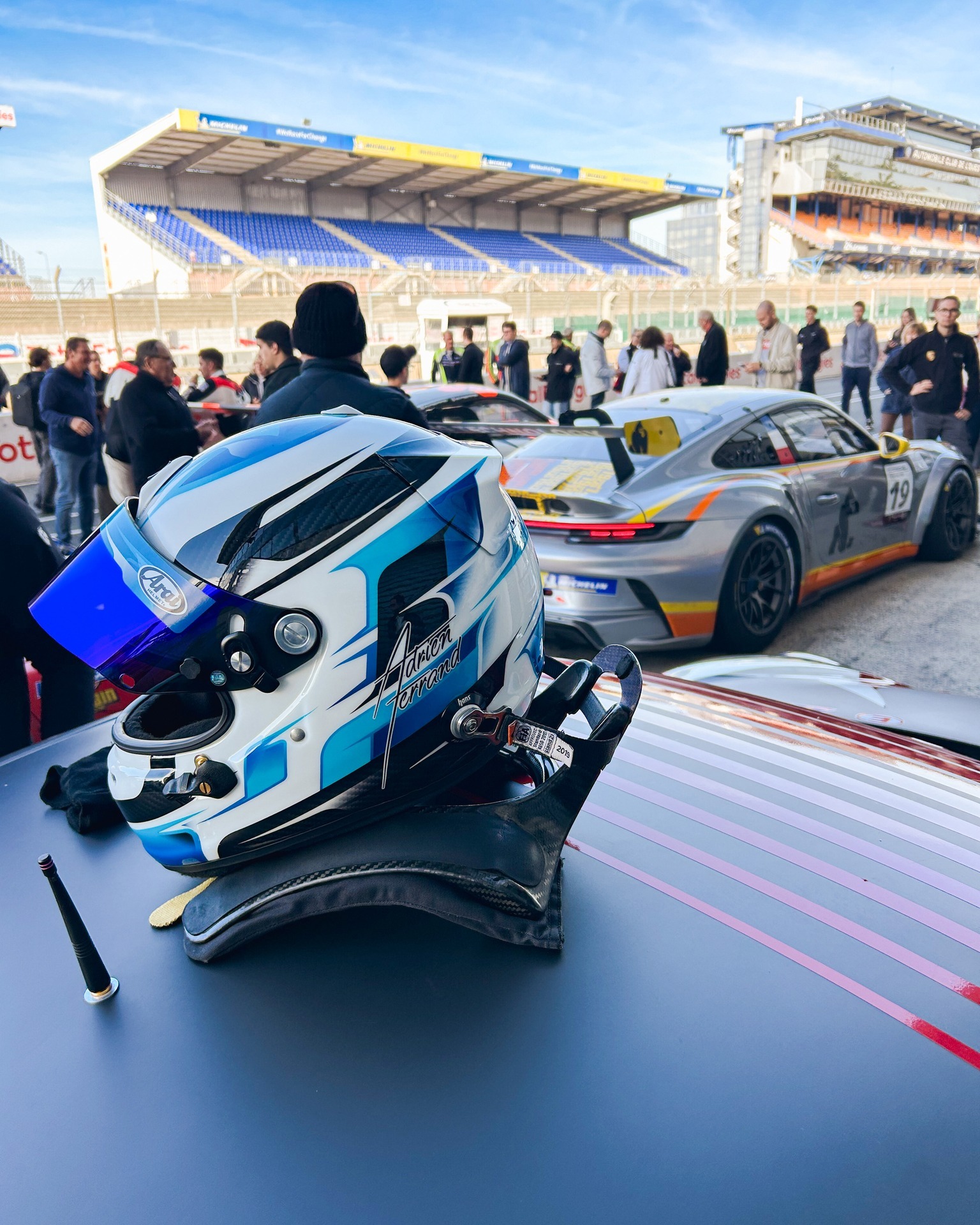 ARAI GP7 – Adrien à l&rsquo;honneur