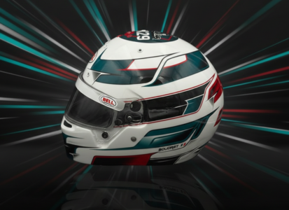 Casque personnalisé BELL KC7 KATANA x MAKDESIGN 3