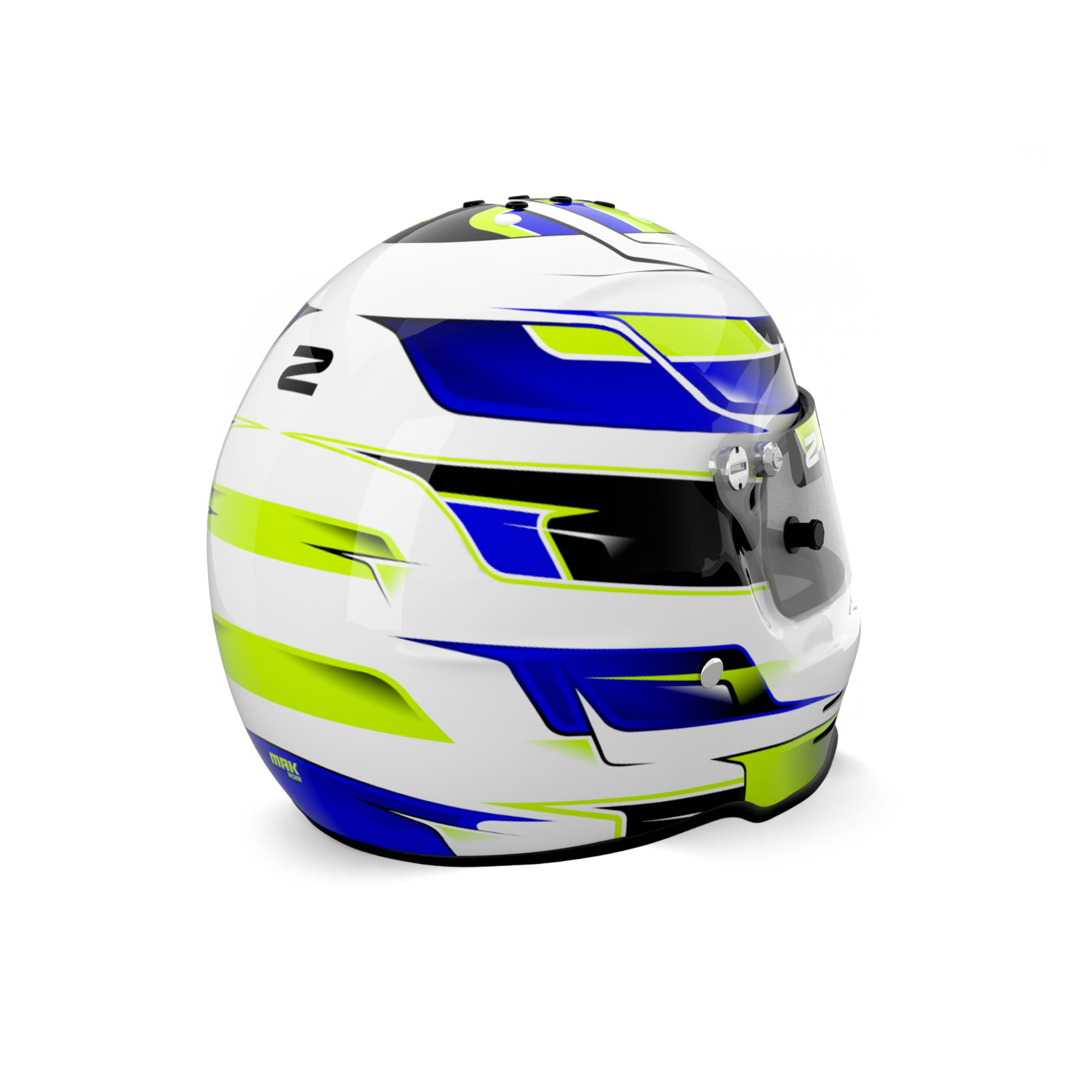 CASQUE-ZAMP RZ-42Y DOS KATANA GLOW