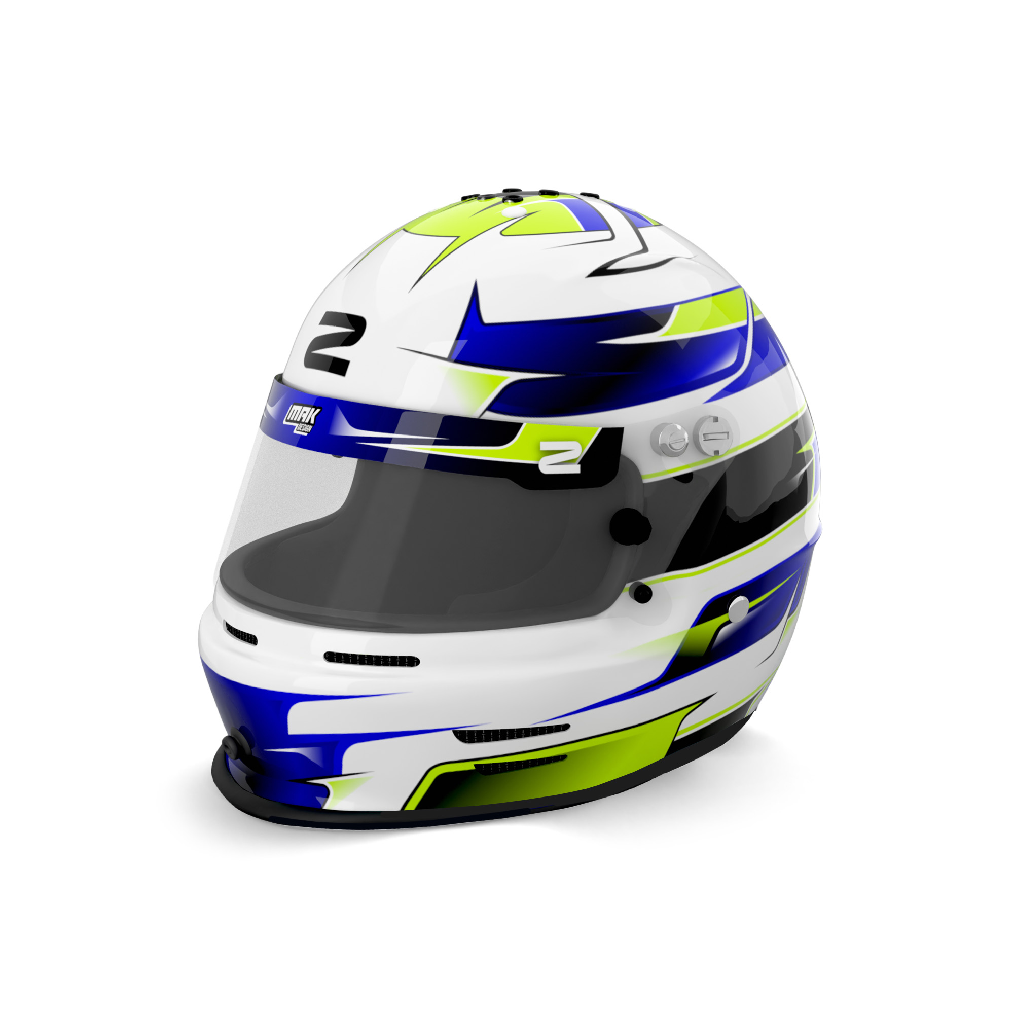 CASQUE-ZAMP RZ-42Y FACE KATANA GLOW