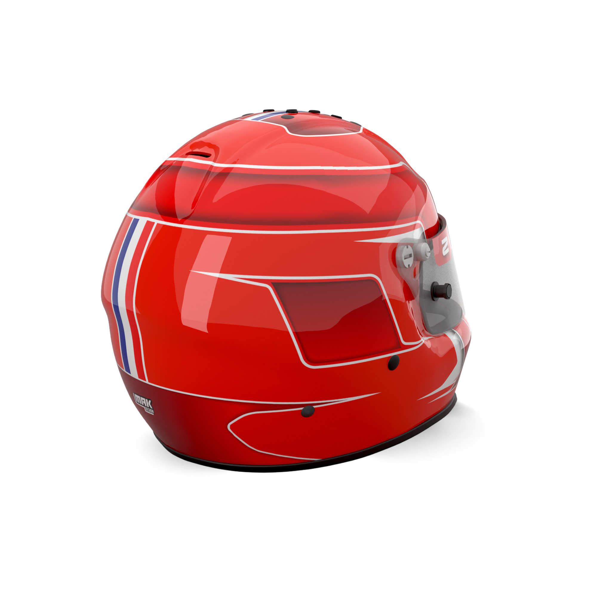 CASQUE-ZAMP-RZ-57V-DOS ARES GLOW