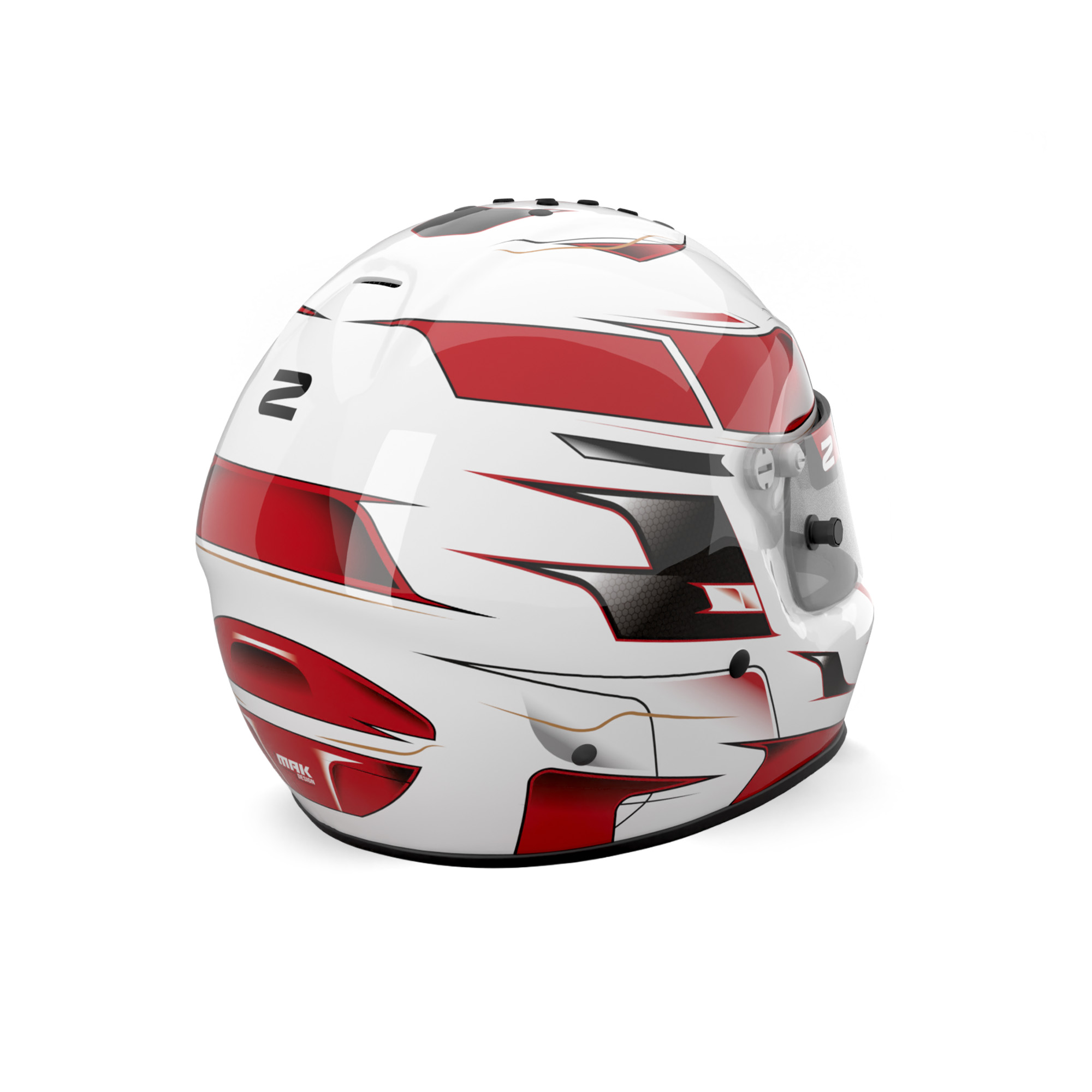 CASQUE-ZAMP-RZ-57V-DOS COBRA GLOW