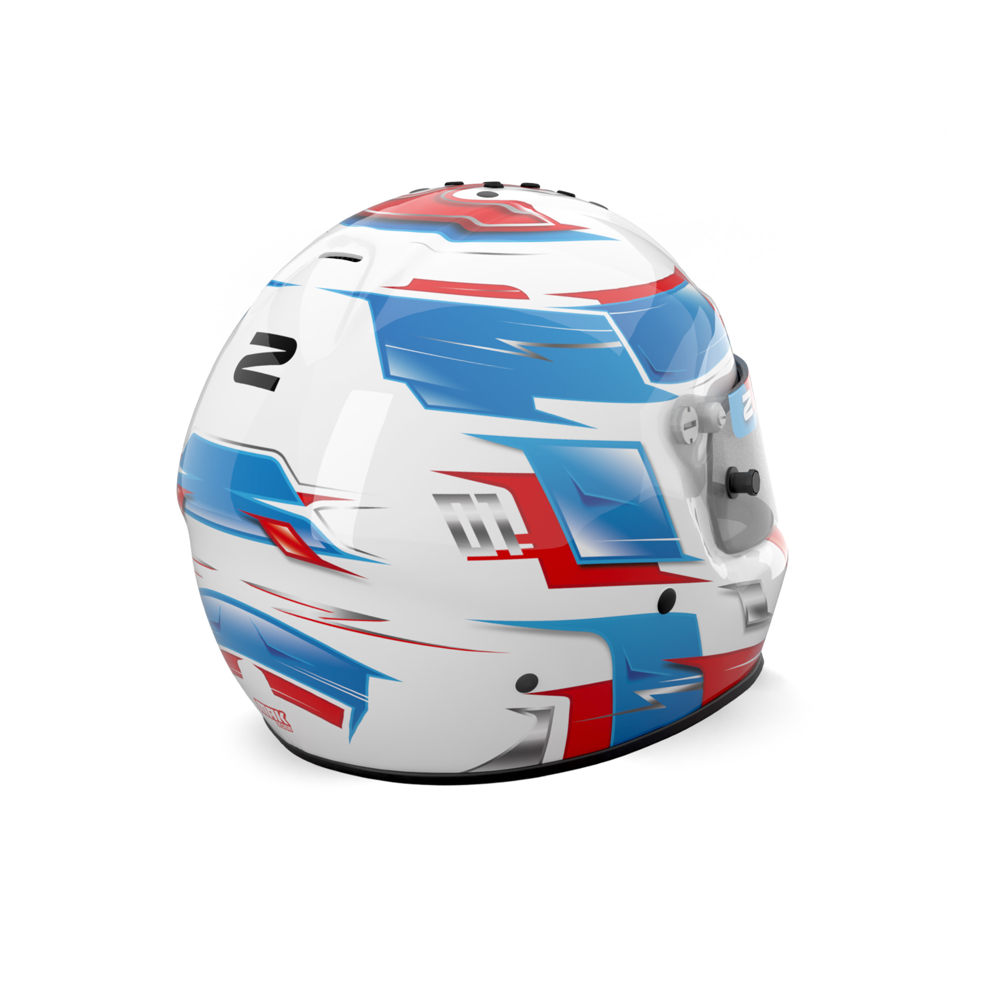 CASQUE-ZAMP-RZ-57V-DOS OMEGA GLOW