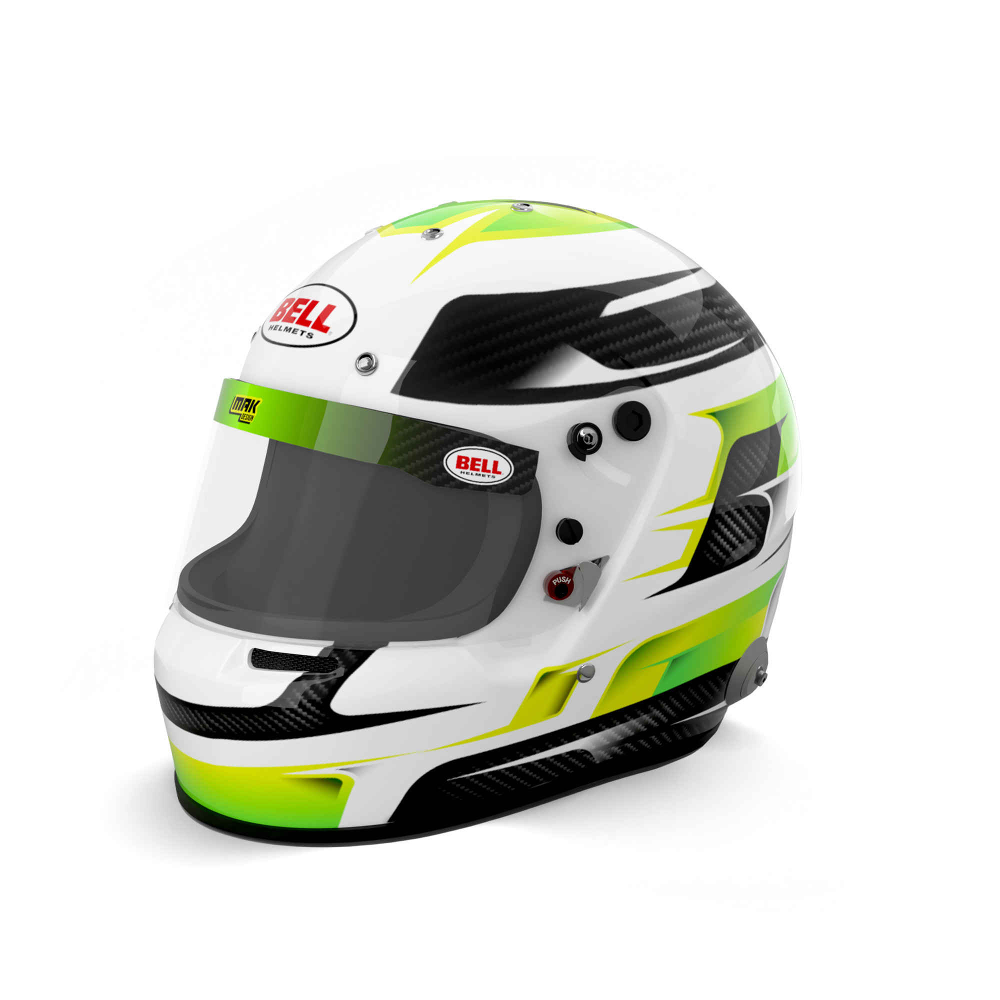 CASQUE-BELL GT6 ACID FACE GLOW