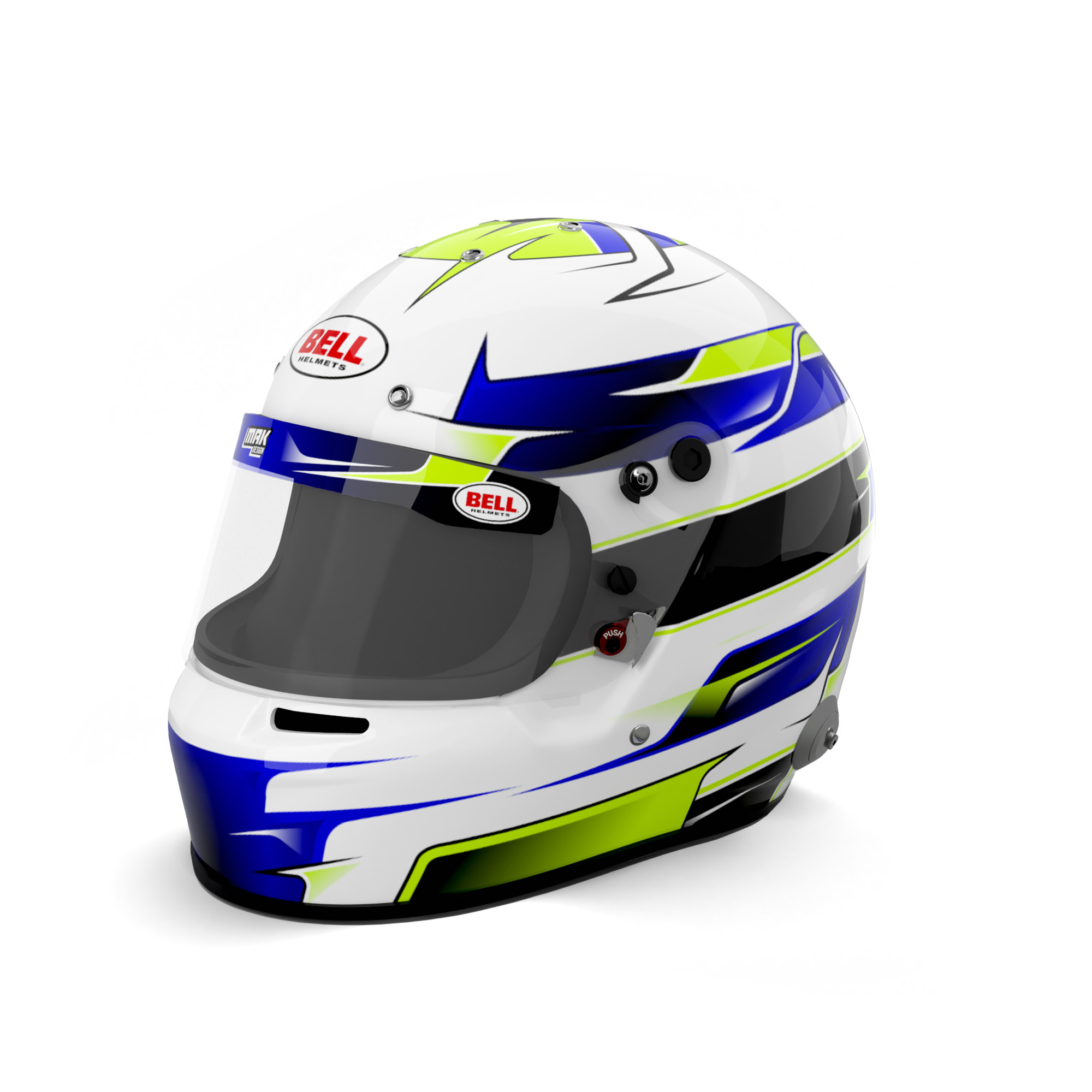 CASQUE-BELL GT6 KATANA FACE GLOW