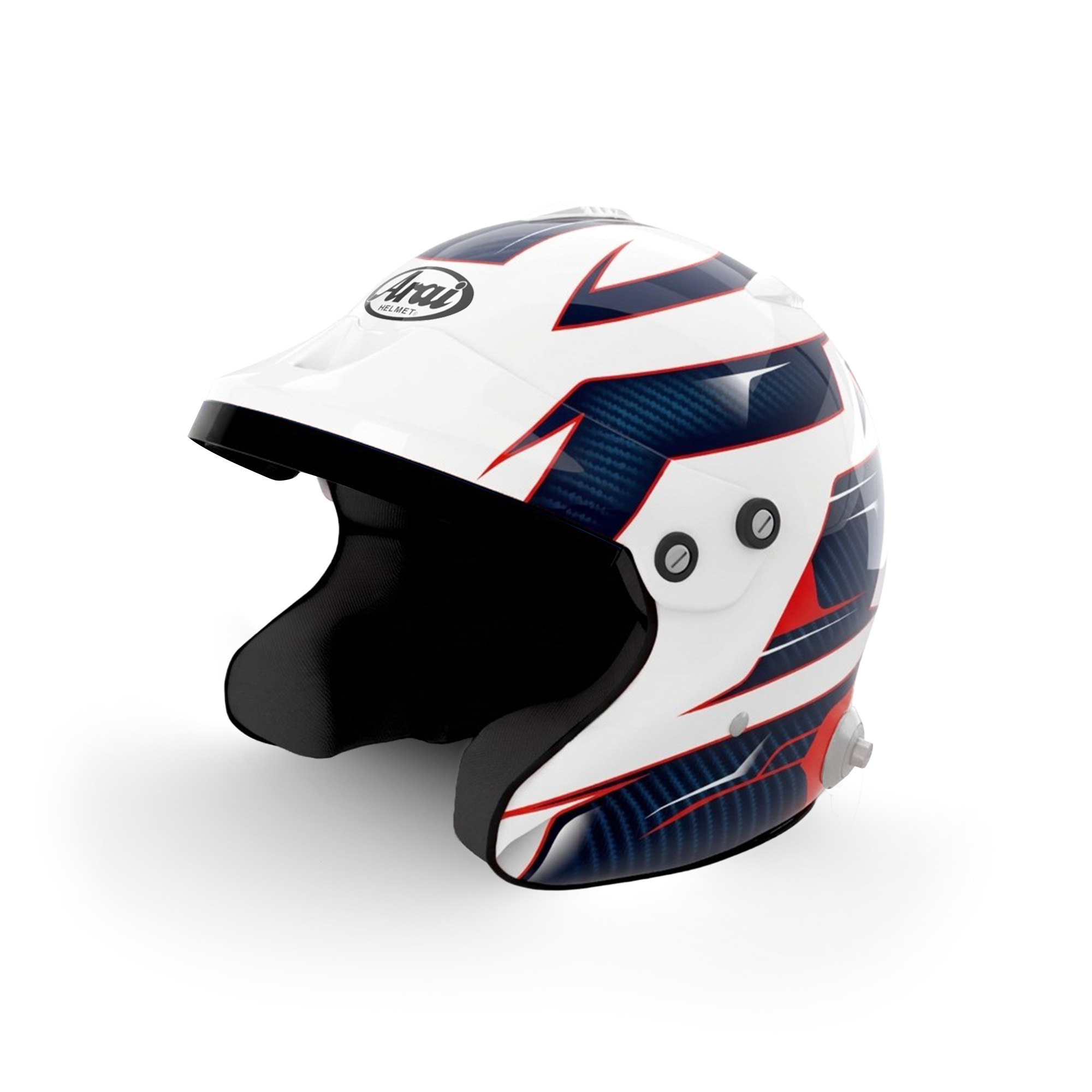 casque-arai-gpj3-scorpio-face-blanc-bleu