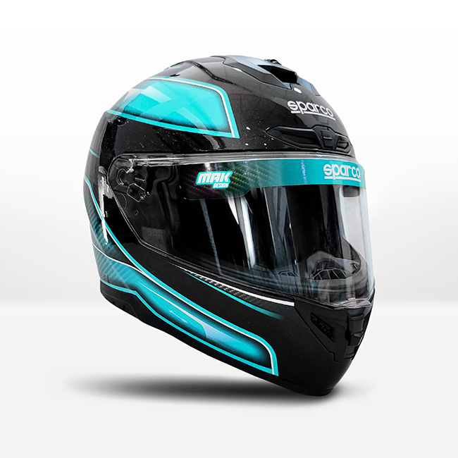 casque-sparco-x-pro-face-turquoise